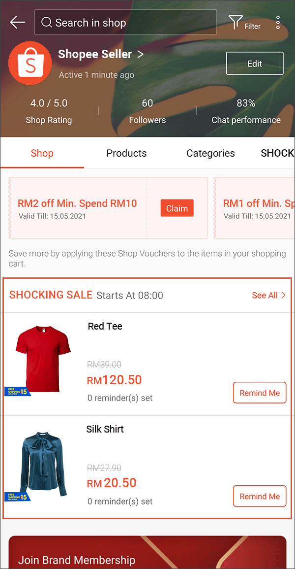 What is My Shop's Shocking Sale? | SG Seller Education [Shopee]